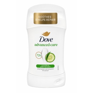 Dove | Antiperspirant stick, advanced care, 72h, cucumber & green tea, dove, 50 ml | 1001cosmetice.ro