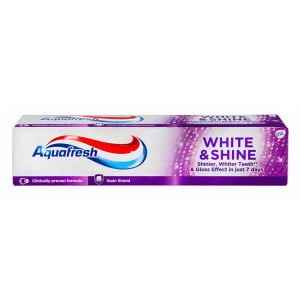 AQUAFRESH WHITE & SHINE PASTA DE DINTI