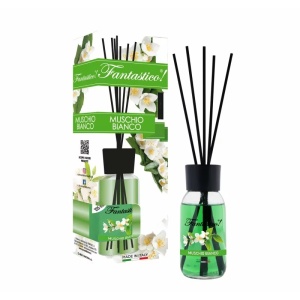 Odorizante camera | Bețișoare parfumate fantastico!, mosc alb, camomilla torino, 125 ml | 1001cosmetice.ro