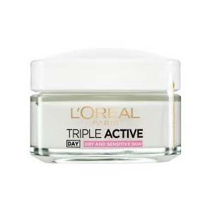 [Crema de zi pentru ten uscat sau sensibil, triple active loreal, 50 ml - 1001cosmetice.ro] [1]