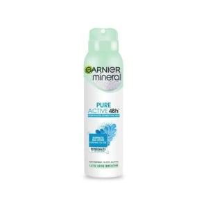 Deodorant Antiperspirant Spray pentru Femei Pure Active 48h, Garnier 150 ml