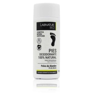 Ingrijire picioare, labnatur | Deodorant natural pentru picioare cu pudra de alaun labnatur bio, 100 g | 1001cosmetice.ro