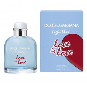 DOLCE & GABBANA LIGHT BLUE LOVE IS LOVE EAU DE TOILETTE PENTRU BARBATI