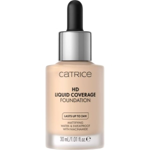 Fond de ten | Fond de ten hd liquid coverage, light beige 10, catrice, 30 ml | 1001cosmetice.ro