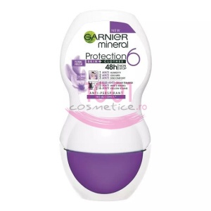 Parfumuri dama, garnier | Garnier mineral protection skin+ clothes 48h deodorant anti-perspirant roll on | 1001cosmetice.ro