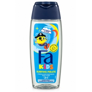 Sampon uscat | Gel de dus & sampon pirate fantasy wild ocean, fa kids schwarzkopf, 250 ml | 1001cosmetice.ro