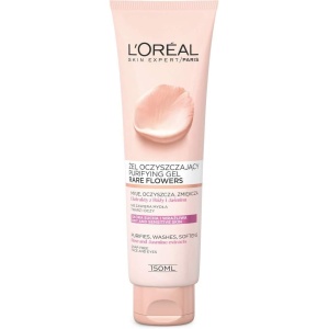 Gel purificator pentru ten uscat sau sensibil Rare Flower Loreal, 150 ml