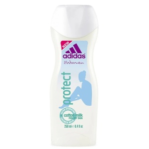 Adidas | Lapte de dus pentru pielea uscata cu lapte de cocos, protect, adidas, 250 ml | 1001cosmetice.ro