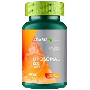 Afectiuni |  liposomal d3 4000ui adams vision, 90cps  | 1001cosmetice.ro
