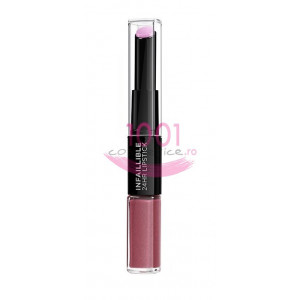 Loreal infaillible 2 step 24h ruj ultrarezistent 209 violet parfait thumb 1 - 1001cosmetice.ro