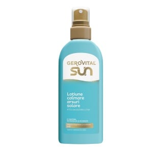 Produse plaja | Lotiune calmare arsuri solare, gerovital sun, 200 ml | 1001cosmetice.ro
