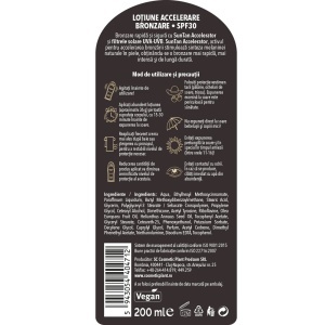 [Lotiune pentru accelerarea bronzului spf 30 sun hugoo bronzing booster cosmetic plant, 200 ml - 1001cosmetice.ro] [2]