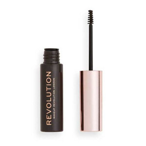 Makeup revolution brow gel pentru sprancene dark brown thumb 1 - 1001cosmetice.ro