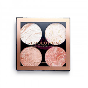 MAKEUP REVOLUTION HIGHLIGHTER AND BRONZER CHEEK KIT TAKE A BREATHER