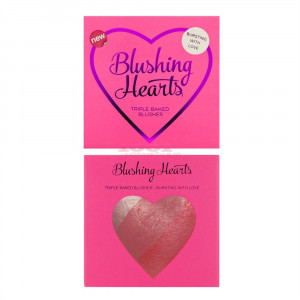 Makeup revolution london hearts blusher bursting with love thumb 2 - 1001cosmetice.ro