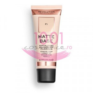 Makeup revolution matte base pore blurring full coverage fond de ten f1 thumb 3 - 1001cosmetice.ro
