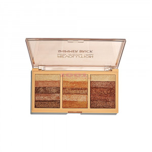Makeup revolution shimmer brick palette thumb 2 - 1001cosmetice.ro