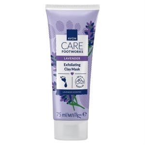 Ingrijire picioare, avon | Masca exflolianta pentru picioare cu argila si lavanda avon. 75 ml | 1001cosmetice.ro