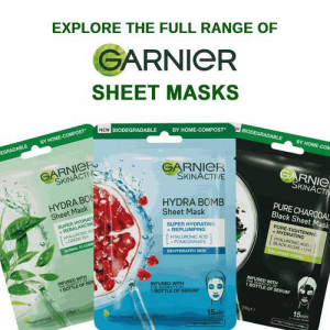 Masca servetel moisture+ cu musetel pentru calmare moisture+ garnier skin naturals thumb 10 - 1001cosmetice.ro