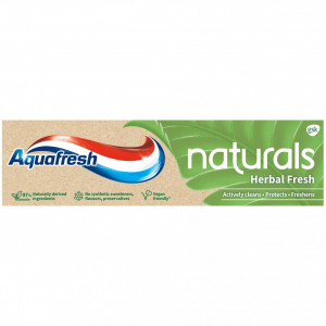 Pasta de dinti Herbal Fresh Naturals, Aquafresh, 75 ml