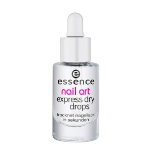 Picaturi pentru uscarea rapida a lacului de unghii, Nail Art Express Dry Drops, Essence, 8 ml
