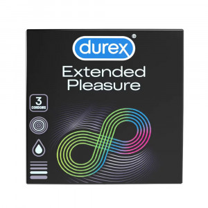 Prezervative Love Extended Pleasure Durex, set 3 bucati