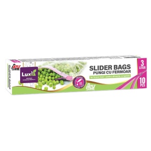 [Pungi alimentare cu fermoar 1,5 l, uz casnic, 15 bucăți, luxia 4057 - 1001cosmetice.ro] [1]