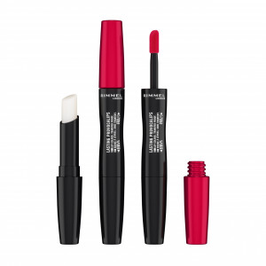 Ruj cu persistenta indelungata lasting provocalips double ended rimmel london kiss the town red 500 thumb 2 - 1001cosmetice.ro