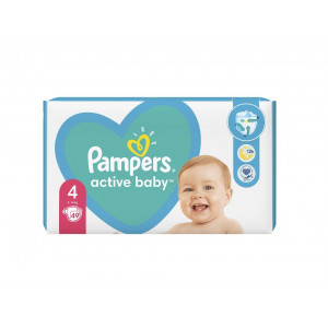 [Scutece pentru copii active baby pampers nr. 4, pachet 49 bucati - 1001cosmetice.ro] [1]