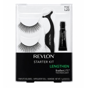 Ochi, revlon | Set gene false tip banda lengthen l23 + aplicator de gene + adeziv, starter kit revlon | 1001cosmetice.ro