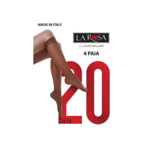 [Sosete poliamida lungi begonia culoare negru 20 den laura baldini set 4 perechi - 1001cosmetice.ro] [1]