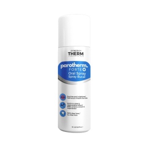 Produse cosmetice online - 1001cosmetice.ro | Spray gura pentru igiena orala, antimicrobian pentru mucoasa și halitoza, cu xylitol, parotherm forte+, synergytherm, 50 ml | 1001cosmetice.ro