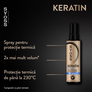 [Spray protectie termica keratin volume, syoss, 200 ml - 1001cosmetice.ro] [4]