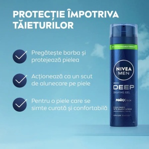 [Spuma de ras, deep black carbon, nivea men, 200 ml - 1001cosmetice.ro] [4]