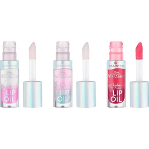 Trio de uleiuri de buze Hydra Kiss Colectia Disney The Little Mermaid Essence