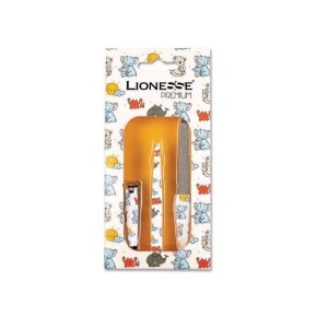 Produse de îngrijire pentru copii | Trusa 3 piese de manichiura pentru vacanta lionesse 126 | 1001cosmetice.ro