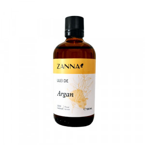 Ulei de Argan 100% natural, presat la rece, pentru uz extern, Zanna, 100 ml