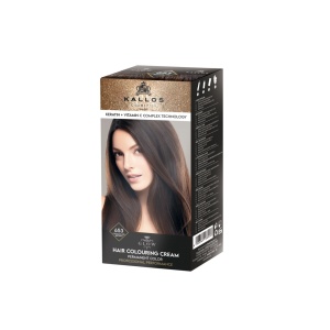 [Vopsea pentru par, kallos glow, maro ciocolatiu 653 - 1001cosmetice.ro] [1]