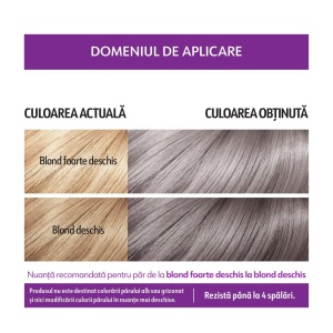 [Vopsea semipermanente trendy colors loncolor, 2 x 25 ml, blond metalic/ ash splash, b12 - 1001cosmetice.ro] [2]