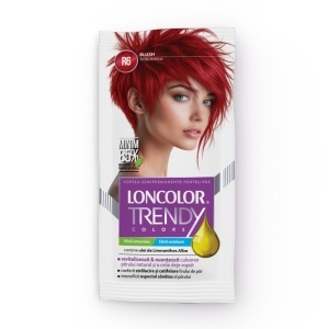 | Vopsea semipermanente trendy colors loncolor, 2 x 25 ml, roșu intens/ blush, r6 | 1001cosmetice.ro