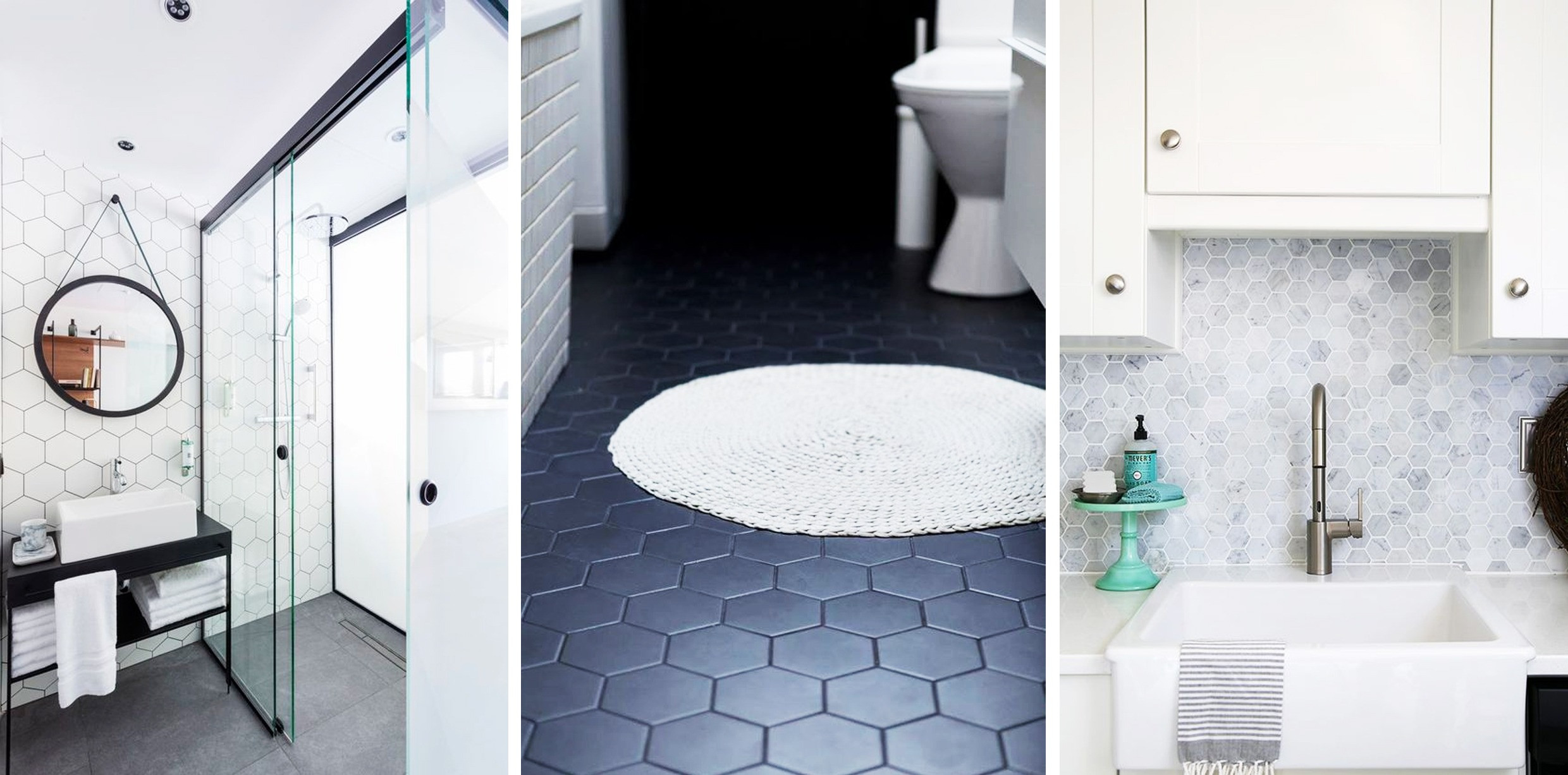 hexagonal tile