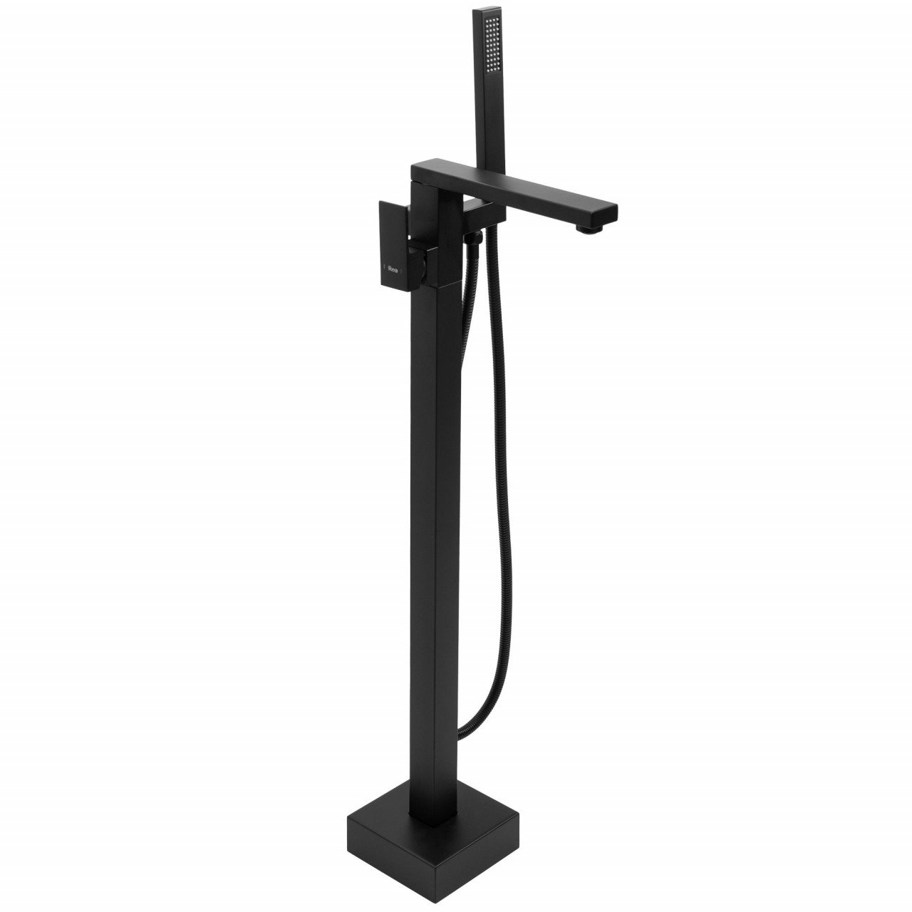 Baterie freestanding Tery negru H88,5 cm