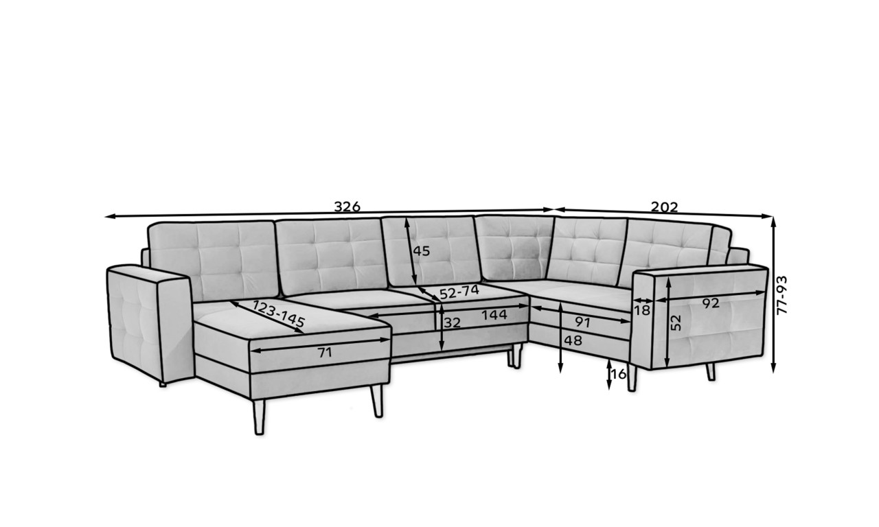 Coltar extensibil Asgard U Solid 39 - 2 | YEO