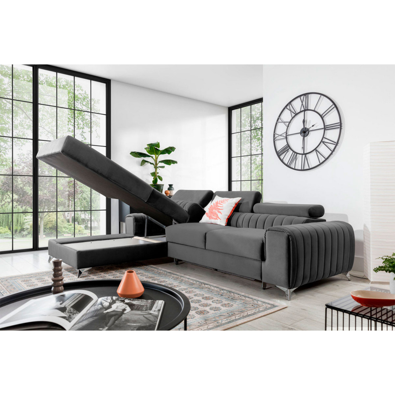 Coltar extensibil Grayson pe stanga Nube 4 - 4 | YEO
