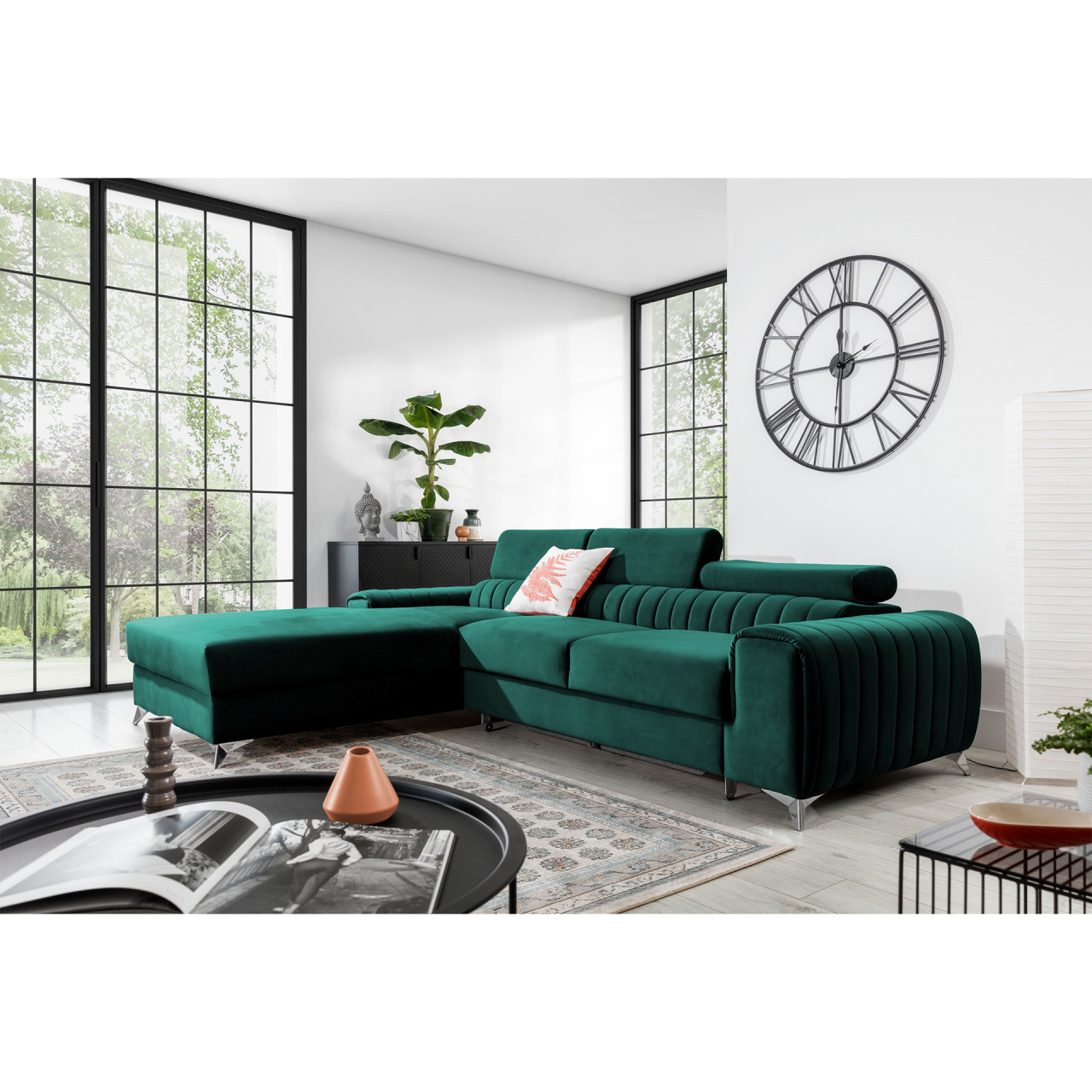 Coltar extensibil Grayson pe stanga Velvetmat 38 - 2 | YEO