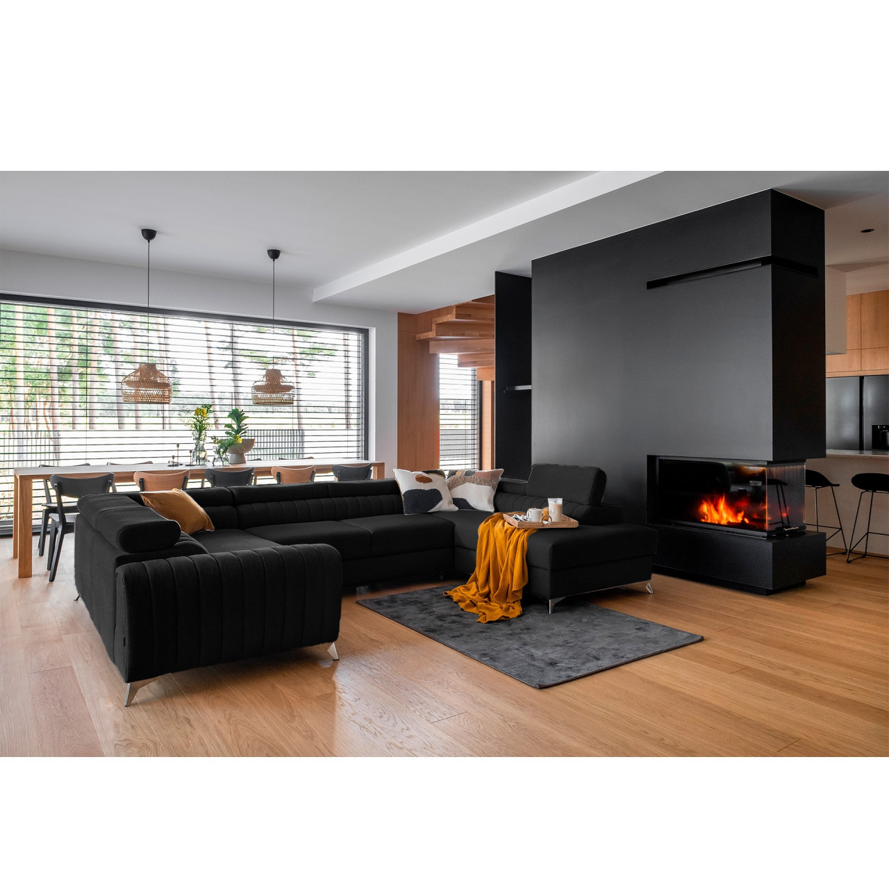 Coltar extensibil Louis pe dreapta Flores 10 - 3 | YEO