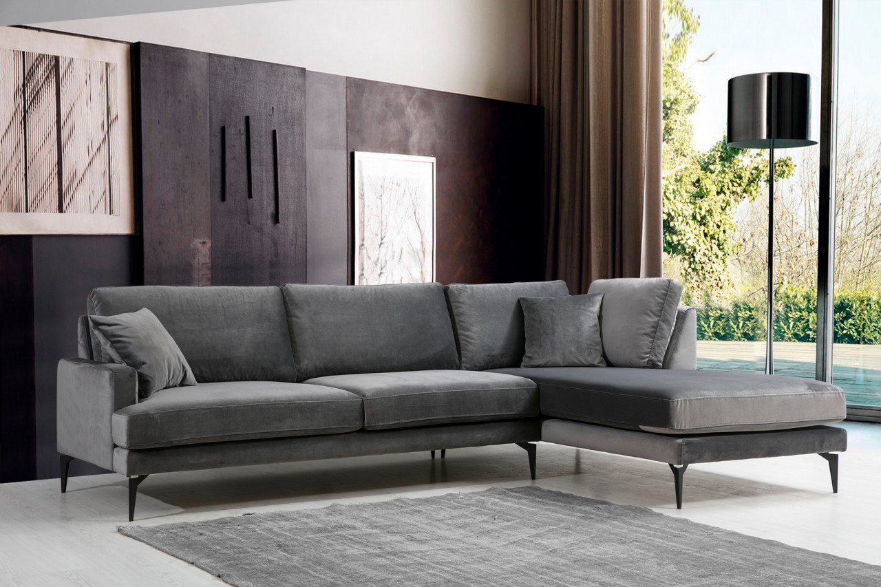 Coltar Papira pe dreapta (L3+Chl) antracit