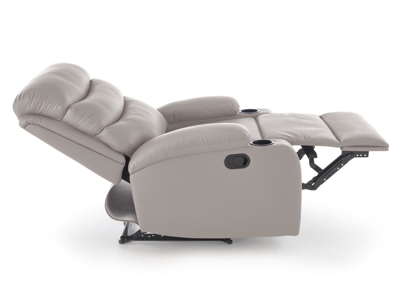 Fotoliu Perus piele ecologica bej H101 cm - 2 | YEO