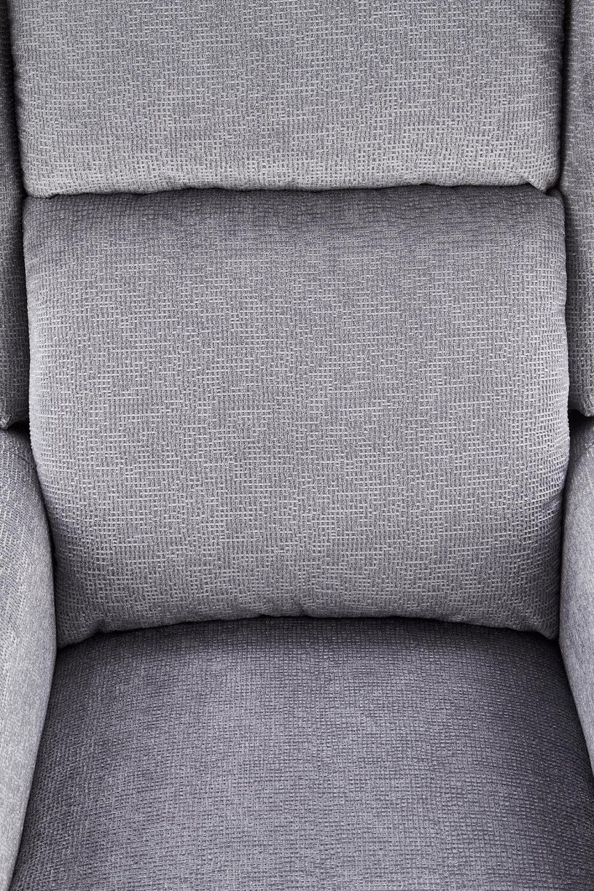 Poze Fotoliu recliner cu functie de masaj Agustin M stofa gri homewish.ro