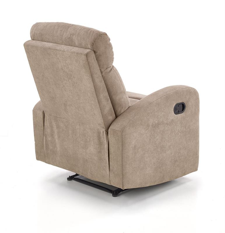 Fotoliu recliner Oslo 1S stofa bej H100 cm - 3 | YEO